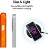 image:imageVELVET CAVIAR Clear Case for iPhone 12  iPhone 12 Pro 8ft Drop Tested Neon YellowNeon Orange