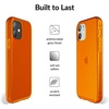 image:imageVELVET CAVIAR Clear Case for iPhone 12 Mini 8ft Drop Tested Neon OrangeNeon Orange