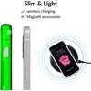 image:imageVELVET CAVIAR Clear Case for iPhone 12 Pro Max 8ft Drop Tested Neon OrangeNeon Green