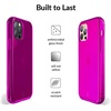 image:imageVELVET CAVIAR Clear Case for iPhone 12 Pro Max 8ft Drop Tested Neon OrangeNeon Purple