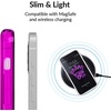 image:imageVELVET CAVIAR Clear Case for iPhone 12 Pro Max 8ft Drop Tested Neon OrangeNeon Purple