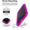 image:imageVELVET CAVIAR Clear Case for iPhone 12 Pro Max 8ft Drop Tested Neon OrangeNeon Purple