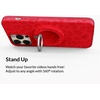 image:imageVELVET CAVIAR Compatible with MagSafe Phone Grip  Magnetic Ring Holder with Adjustable Stand  Removable MagSafe Accessories for iPhone 16 15 14 13 12 Pink Pumpkin SnoopyRed Leopard