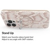 image:imageVELVET CAVIAR Compatible with MagSafe Phone Grip  Magnetic Ring Holder with Adjustable Stand  Removable MagSafe Accessories for iPhone 16 15 14 13 12 Pink Pumpkin SnoopyNude Python