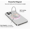 image:imageVELVET CAVIAR Compatible with MagSafe Phone Grip  Magnetic Ring Holder with Adjustable Stand  Removable MagSafe Accessories for iPhone 16 15 14 13 12 Pink Pumpkin SnoopyEnchanted Mushrooms