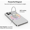 image:imageVELVET CAVIAR Compatible with MagSafe Phone Grip  Magnetic Ring Holder with Adjustable Stand  Removable MagSafe Accessories for iPhone 16 15 14 13 12 Pink Pumpkin SnoopyPastel Tie Dye
