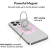 image:imageVELVET CAVIAR Compatible with MagSafe Phone Grip  Magnetic Ring Holder with Adjustable Stand  Removable MagSafe Accessories for iPhone 16 15 14 13 12 Pink Pumpkin SnoopyGhosted Pink