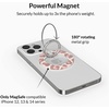 image:imageVELVET CAVIAR Compatible with MagSafe Phone Grip  Magnetic Ring Holder with Adjustable Stand  Removable MagSafe Accessories for iPhone 16 15 14 13 12 Pink Pumpkin SnoopyBlush Leopard