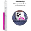image:imageVELVET CAVIAR Compatible with MagSafe Phone Grip  Magnetic Ring Holder with Adjustable Stand  Removable MagSafe Accessories for iPhone 16 15 14 13 12 Pink Pumpkin SnoopyNeon Pink