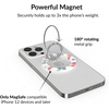 image:imageVELVET CAVIAR Compatible with MagSafe Phone Grip  Magnetic Ring Holder with Adjustable Stand  Removable MagSafe Accessories for iPhone 16 15 14 13 12 Pink Pumpkin SnoopyBerry Baby