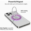 image:imageVELVET CAVIAR Compatible with MagSafe Phone Grip  Magnetic Ring Holder with Adjustable Stand  Removable MagSafe Accessories for iPhone 16 15 14 13 12 Pink Pumpkin SnoopyAmethyst Purple Leopard