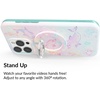 image:imageVELVET CAVIAR Compatible with MagSafe Phone Grip  Magnetic Ring Holder with Adjustable Stand  Removable MagSafe Accessories for iPhone 16 15 14 13 12 Pink Pumpkin SnoopyDolphins