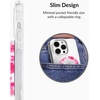 image:imageVELVET CAVIAR Compatible with MagSafe Phone Grip  Magnetic Ring Holder with Adjustable Stand  Removable MagSafe Accessories for iPhone 16 15 14 13 12 Pink Pumpkin SnoopyCherry Blossom