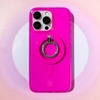 image:imageVELVET CAVIAR Compatible with MagSafe Phone Grip  Magnetic Ring Holder with Adjustable Stand  Removable MagSafe Accessories for iPhone 16 15 14 13 12 Pink Pumpkin SnoopyNeon Pink