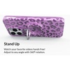 image:imageVELVET CAVIAR Compatible with MagSafe Phone Grip  Magnetic Ring Holder with Adjustable Stand  Removable MagSafe Accessories for iPhone 16 15 14 13 12 Pink Pumpkin SnoopyAmethyst Purple Leopard