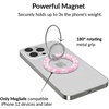 image:imageVELVET CAVIAR Compatible with MagSafe Phone Grip  Magnetic Ring Holder with Adjustable Stand  Removable MagSafe Accessories for iPhone 16 15 14 13 12 Pink Pumpkin SnoopyPink Cherry Blossom