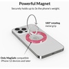 image:imageVELVET CAVIAR Compatible with MagSafe Phone Grip  Magnetic Ring Holder with Adjustable Stand  Removable MagSafe Accessories for iPhone 16 15 14 13 12 Pink Pumpkin SnoopyPink Stardust
