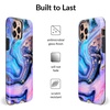 image:imageVELVET CAVIAR Compatible with iPhone 1212 Pro Case for Women Cute  10ft Drop Tested  Protective Phone Cover Geometric MarbleGalaxy Glitter