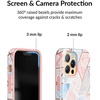 image:imageVELVET CAVIAR Compatible with iPhone 1212 Pro Case for Women Cute  10ft Drop Tested  Protective Phone Cover Geometric MarbleGeometric Marble