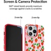 image:imageVELVET CAVIAR Compatible with iPhone 1212 Pro Case for Women Cute  10ft Drop Tested  Protective Phone Cover Geometric MarbleStrawberry