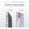 image:imageVELVET CAVIAR Compatible with iPhone 1212 Pro Case for Women Cute  10ft Drop Tested  Protective Phone Cover Geometric MarbleWhite Camo