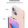 image:imageVELVET CAVIAR Designed for iPhone 14 Plus Case Silicone  MagSafe Compatible Builtin Magnetic Ring  Microfiber Lining  6ft Drop Tested Protective Phone Cases OrangeBlush Pink