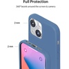 image:imageVELVET CAVIAR Designed for iPhone 14 Plus Case Silicone  MagSafe Compatible Builtin Magnetic Ring  Microfiber Lining  6ft Drop Tested Protective Phone Cases OrangeLinen Blue