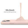 image:imageVELVET CAVIAR Designed for iPhone 14 Plus Case Silicone  MagSafe Compatible Builtin Magnetic Ring  Microfiber Lining  6ft Drop Tested Protective Phone Cases OrangeBlush Pink