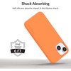 image:imageVELVET CAVIAR Designed for iPhone 14 Plus Case Silicone  MagSafe Compatible Builtin Magnetic Ring  Microfiber Lining  6ft Drop Tested Protective Phone Cases OrangeOrange