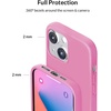 image:imageVELVET CAVIAR Designed for iPhone 14 Plus Case Silicone  MagSafe Compatible Builtin Magnetic Ring  Microfiber Lining  6ft Drop Tested Protective Phone Cases OrangeHot Pink