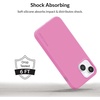 image:imageVELVET CAVIAR Designed for iPhone 14 Plus Case Silicone  MagSafe Compatible Builtin Magnetic Ring  Microfiber Lining  6ft Drop Tested Protective Phone Cases OrangeHot Pink