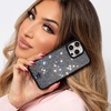 image:imageVELVET CAVIAR Designer Bling Case Compatible with iPhone 15  Luxury Rhinestone Diamond Phone Case Sparkly Crystals Hot Pink BaseBlack Crystal