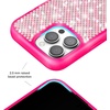 image:imageVELVET CAVIAR Designer Bling Case Compatible with iPhone 15  Luxury Rhinestone Diamond Phone Case Sparkly Crystals Hot Pink BaseHot Pink Crystal