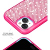 image:imageVELVET CAVIAR Designer Bling Case Compatible with iPhone 15  Luxury Rhinestone Diamond Phone Case Sparkly Crystals Hot Pink BaseHot Pink Crystal