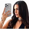 image:imageVELVET CAVIAR Designer Bling Case Compatible with iPhone 15  Luxury Rhinestone Diamond Phone Case Sparkly Crystals Hot Pink BaseSilver Crystal