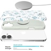 image:imageVELVET CAVIAR Snoopy Gifts for Women  Phone Case for iPhone 16 Pro Max  Compatible with MagSafe 10ft Drop Tested  Snoopy ChristmasFrench Blue Floral