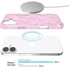 image:imageVELVET CAVIAR Snoopy Gifts for Women  Phone Case for iPhone 16 Pro Max  Compatible with MagSafe 10ft Drop Tested  Snoopy ChristmasGhosted Pink Glitter