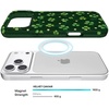 image:imageVELVET CAVIAR Snoopy Gifts for Women  Phone Case for iPhone 16 Pro Max  Compatible with MagSafe 10ft Drop Tested  Snoopy ChristmasLucky Clover Glitter
