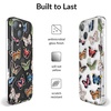 image:imageVELVET CAVIAR for iPhone 13 Case  10ft Drop Tested  CoffeeVintage Butterfly