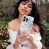 image:imageVELVET CAVIAR for iPhone 13 Case Floral  Compatible with MagSafe  10ft Drop Tested  Purple Rose Gold FlowersEnchanted Floral