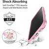 image:imageVELVET CAVIAR for iPhone 13 Case Floral  Compatible with MagSafe  10ft Drop Tested  Purple Rose Gold FlowersPosie Pink Bow