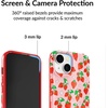 image:imageVELVET CAVIAR for iPhone 13 Case Floral  Compatible with MagSafe  10ft Drop Tested  Purple Rose Gold FlowersStrawberry