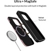 image:imageVELVET CAVIAR for iPhone 13 Pro Case  Compatible with MagSafe  10ft Drop Tested  Galaxy GlitterDusty Rose Floral