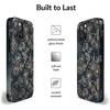 image:imageVELVET CAVIAR for iPhone 13 Pro Case  Compatible with MagSafe  10ft Drop Tested  Galaxy GlitterFloral Rose Gold