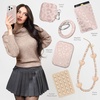 image:imageVELVET CAVIAR for iPhone 13 Pro Case  Compatible with MagSafe  10ft Drop Tested  Galaxy GlitterNude Leopard