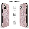 image:imageVELVET CAVIAR for iPhone 13 Pro Max Case  Compatible with MagSafe  10ft Drop Tested  Galaxy GlitterDusty Rose Floral