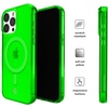 image:imageVELVET CAVIAR for iPhone 13 Pro Max Case  Compatible with MagSafe  10ft Drop Tested  Galaxy GlitterNeon Green