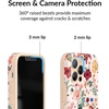 image:imageVELVET CAVIAR for iPhone 13 Pro Max Case  Compatible with MagSafe  10ft Drop Tested  Galaxy GlitterNude Vintage Floral