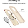 image:imageVELVET CAVIAR for iPhone 13 Pro Max Case  Compatible with MagSafe  10ft Drop Tested  Galaxy GlitterNude Vintage Floral