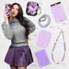 image:imageVELVET CAVIAR for iPhone 13 Pro Max Case  Compatible with MagSafe  10ft Drop Tested  Galaxy GlitterPurple Marble